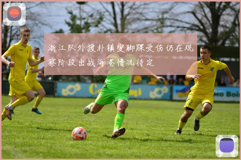 浙江队外援朴镇燮脚踝受伤仍在观察阶段出战海港情况待定